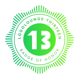 Logo Lounge 13 Badge of Honor award