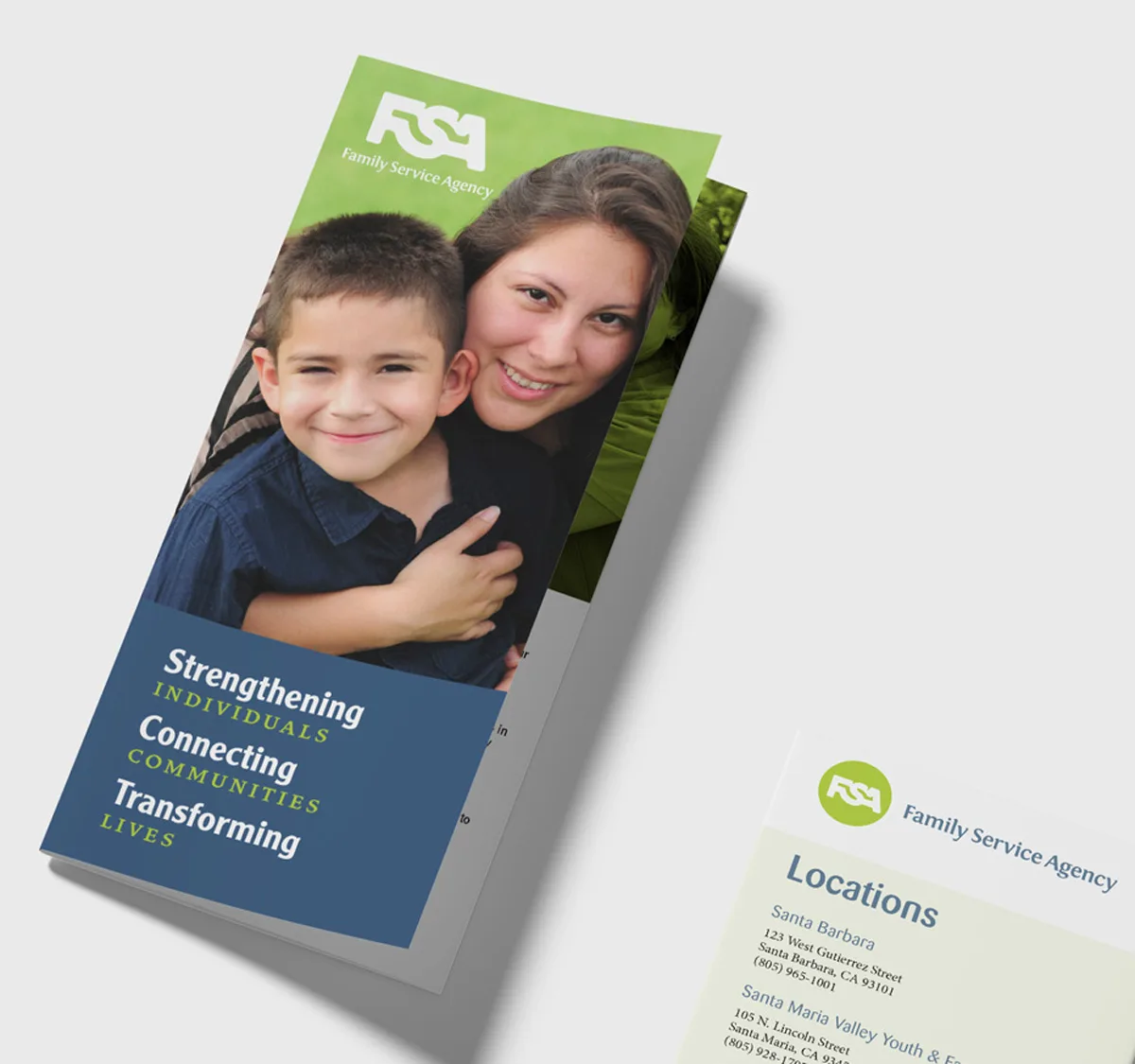 Family Service Agency brochure